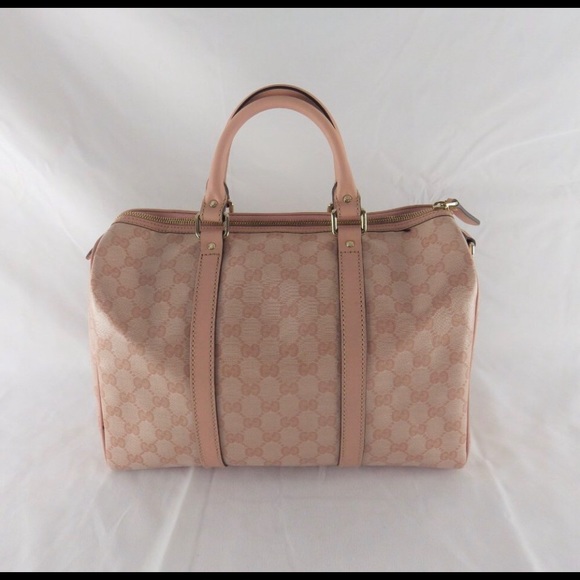 Authentic Gucci Joy Boston Patent Coated Canvas - Picture 2 of 7